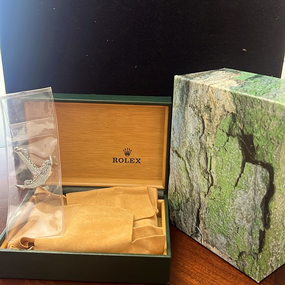 Rolex original submariner box with anchor from early 1990’s